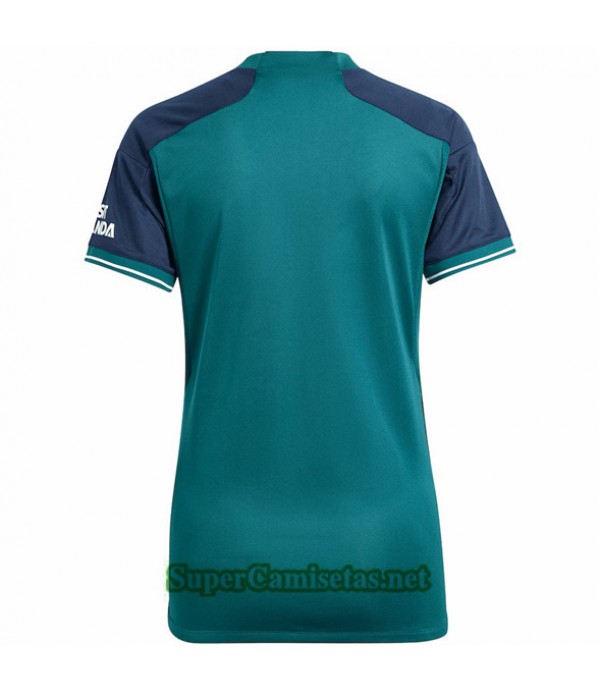Tailandia Tercera Equipacion Camiseta Arsenal Mujer 2023/24