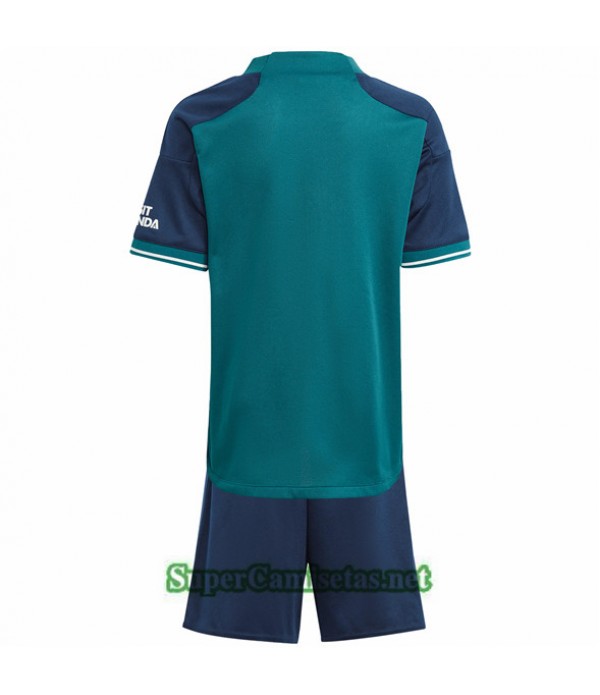 Tailandia Tercera Equipacion Camiseta Arsenal Niño 2023/24