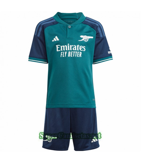 Tailandia Tercera Equipacion Camiseta Arsenal Niñ...