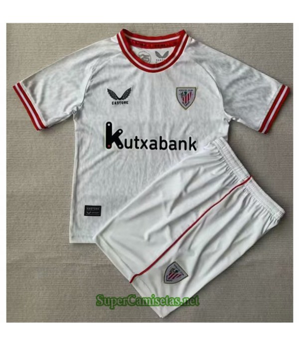 Tailandia Tercera Equipacion Camiseta Athletic De Bilbao Niño 2023/24