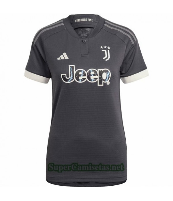 Tailandia Tercera Equipacion Camiseta Juventus Mujer 2023/24