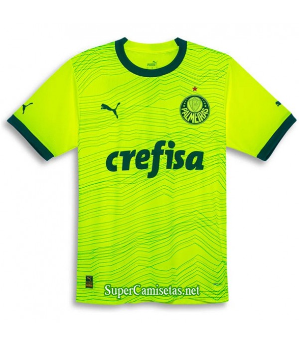 Tailandia Tercera Equipacion Camiseta Palmeiras Verde 2023/24