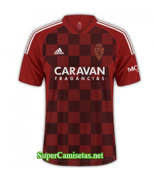 Tailandia Tercera Equipacion Camiseta Real Zaragoza Rojo 2023/24