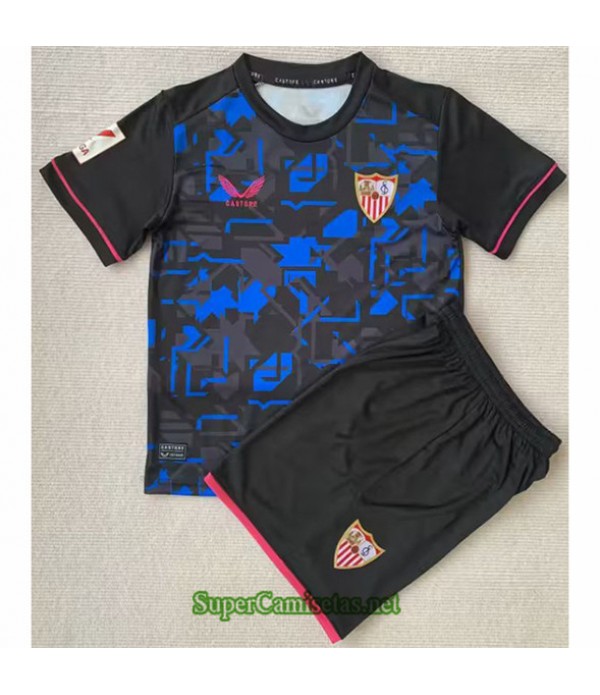 Tailandia Tercera Equipacion Camiseta Sevilla Niño 2023/24