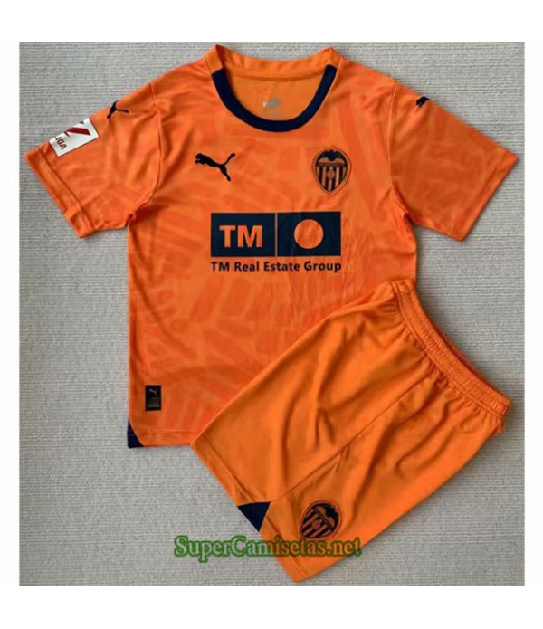Tailandia Tercera Equipacion Camiseta Valencia Cf Niño 2023/24