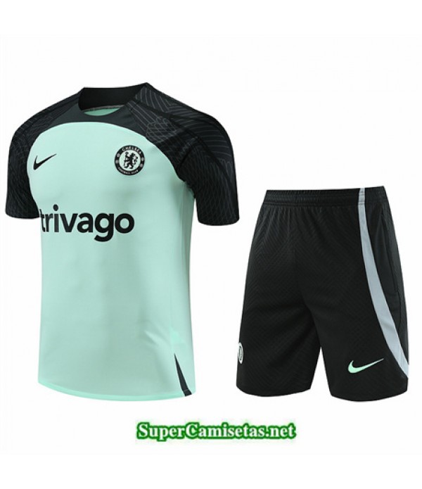 Tailandia Camiseta Kit De Entrenamiento Chelsea Verde 2024