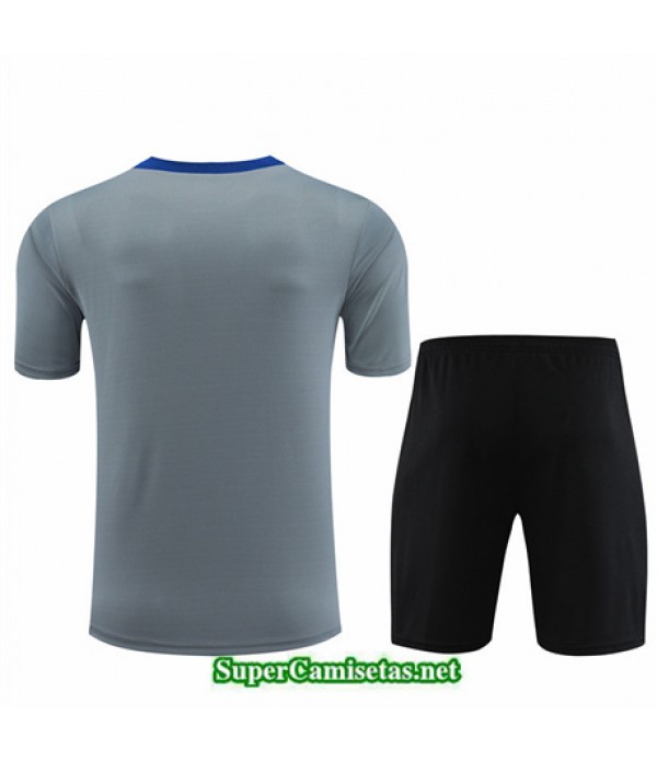 Tailandia Camiseta Kit De Entrenamiento Inter Milan Gris 2024