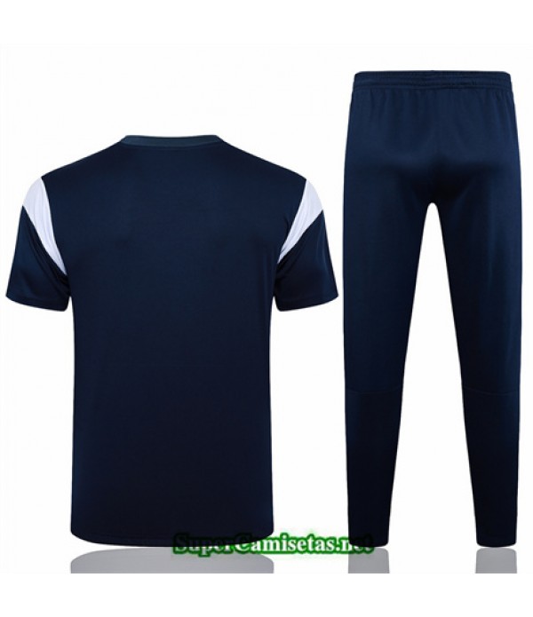 Tailandia Camiseta Kit De Entrenamiento Marsella Polo Azul Real 2024