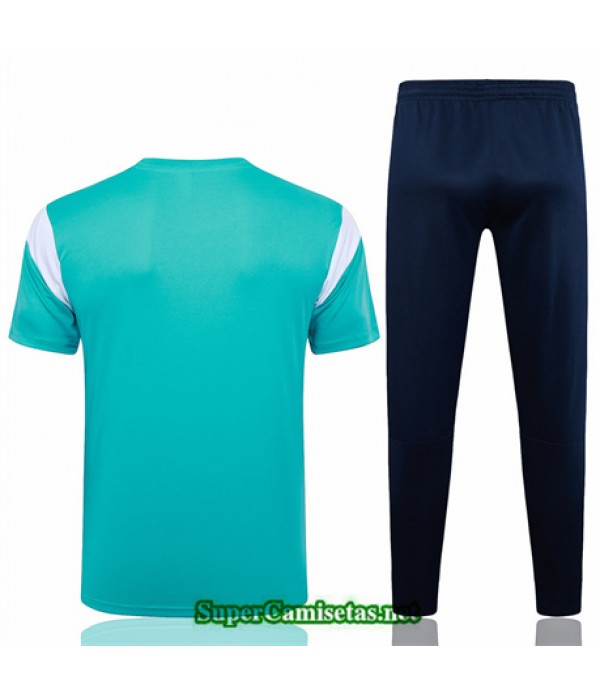 Tailandia Camiseta Kit De Entrenamiento Marsella Polo Lago Azul 2024