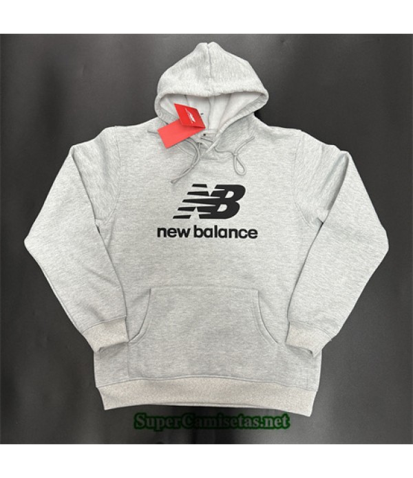 Tailandia Chaqueta Sudadera Con Capucha New Balance Gris 2024