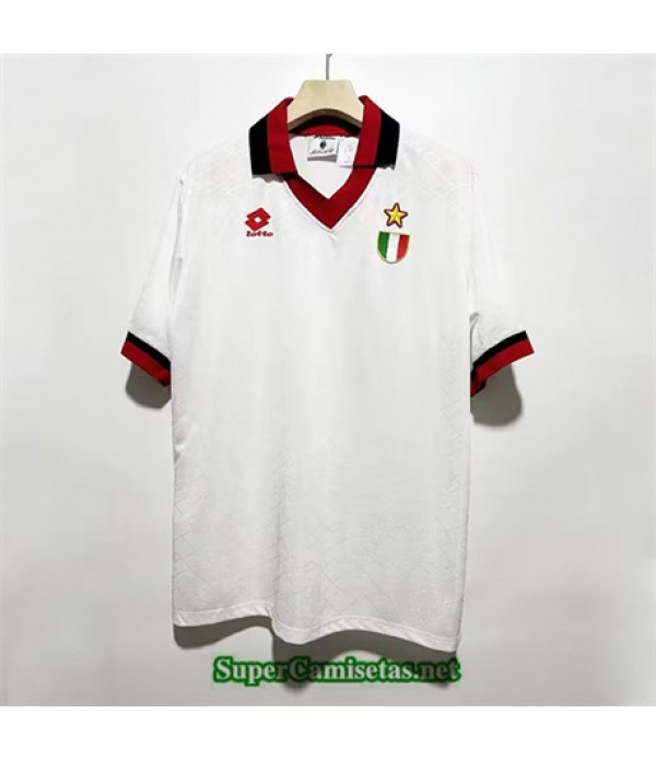 Tailandia Equipacion Camiseta Ac Milan Liga De Campeones Final Hombre 1993 94