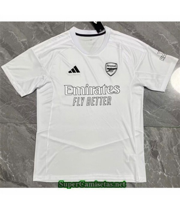 Tailandia Equipacion Camiseta Arsenal Edición Especial Negro/blanco 2023