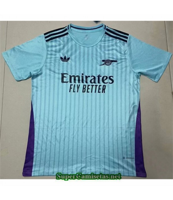 Tailandia Equipacion Camiseta Arsenal Training Azul 2023