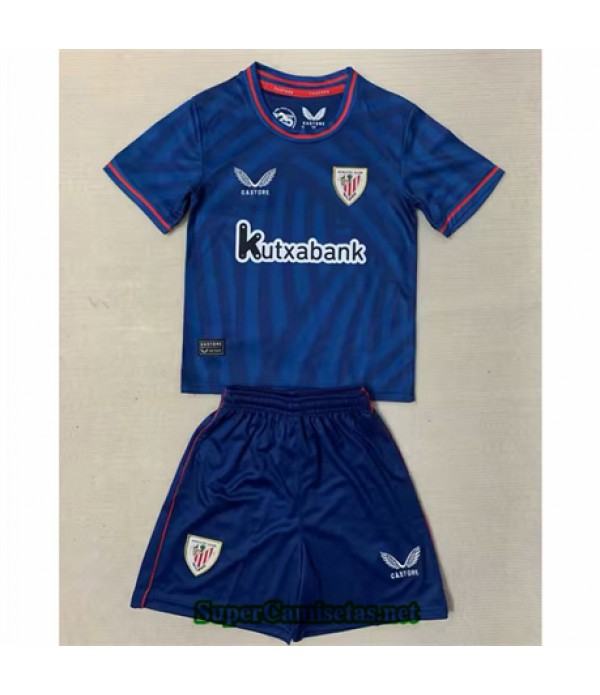 Tailandia Equipacion Camiseta Athletic De Bilbao Niño 125 2023