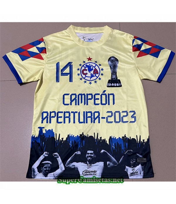 Tailandia Equipacion Camiseta Cf América 14 Championship Training 2024