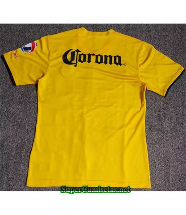 Tailandia Equipacion Camiseta Cf America Amarillo 2024