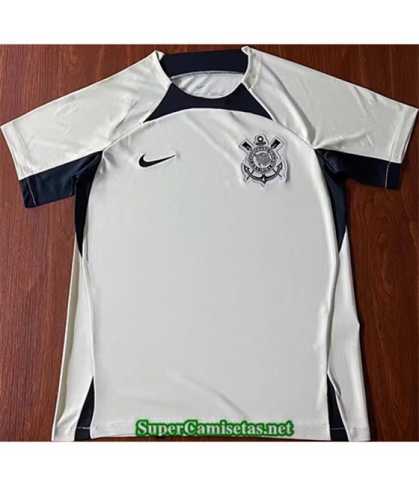 Tailandia Equipacion Camiseta Corinthans Training Blanco 2024