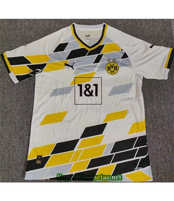 Tailandia Equipacion Camiseta Dortmund Training Blanco 2024