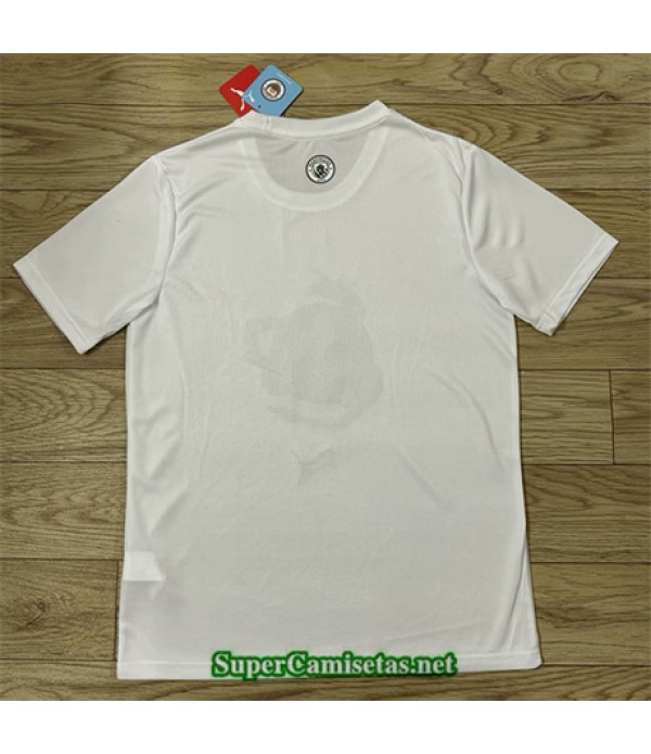 Tailandia Equipacion Camiseta Manchester City Edición Especial T Shirt Blanco 2024