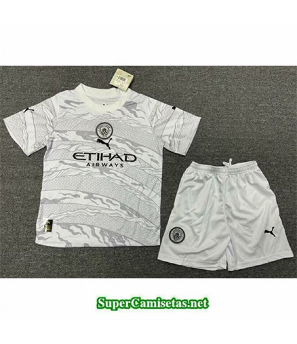 Tailandia Equipacion Camiseta Manchester City Niño The Dragon Year 2023