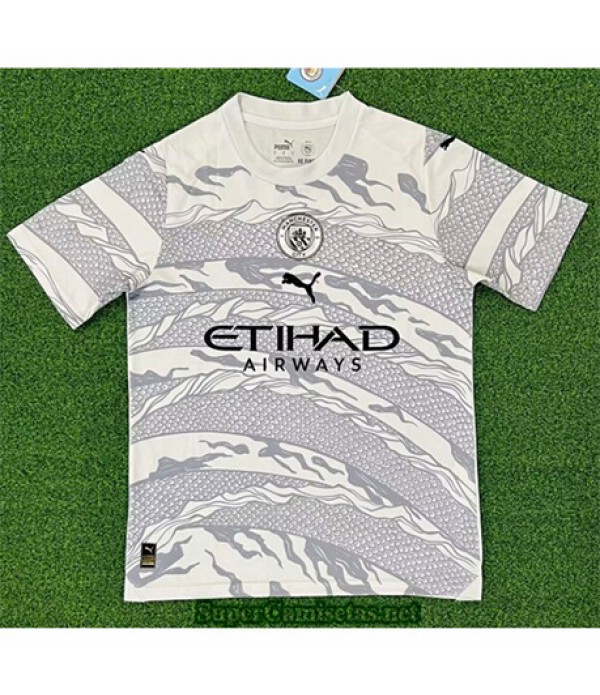 Tailandia Equipacion Camiseta Manchester City Year Of The Dragon Especial 2023