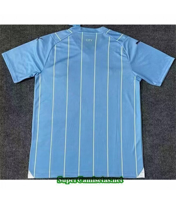 Tailandia Equipacion Camiseta Manchester City Azul 2024