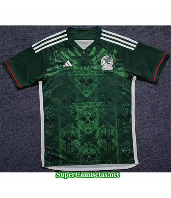 Tailandia Equipacion Camiseta México Verde 2023