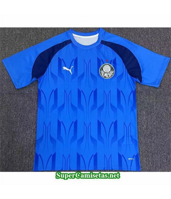 Tailandia Equipacion Camiseta Palmeiras Azul 2024