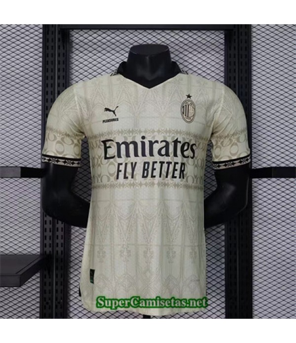 Tailandia Equipacion Camiseta Player Ac Milan Especial Blanco 2024