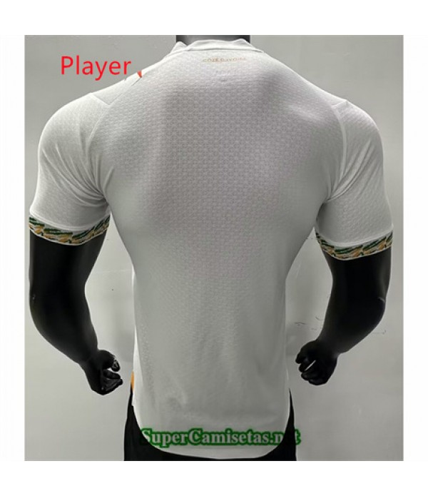 Tailandia Equipacion Camiseta Player Costa De Marfil Edición Especial Blanco 2023