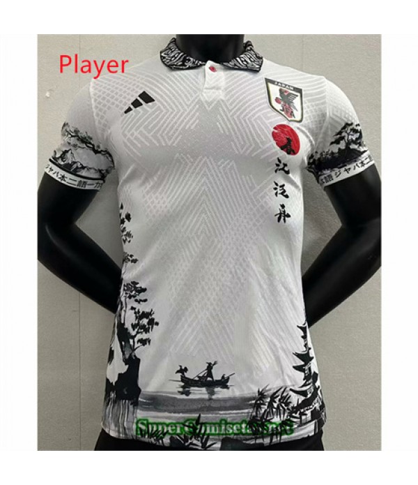 Tailandia Equipacion Camiseta Player Japon Especial Blanco 2023