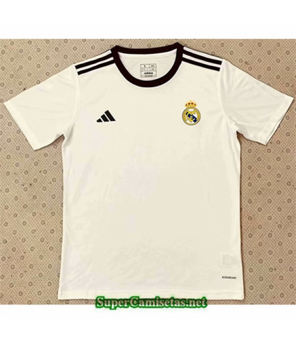 Tailandia Equipacion Camiseta Real Madrid Blanco 2024