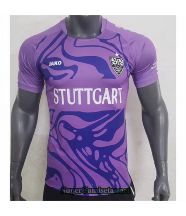 Tailandia Equipacion Camiseta Vfb Stuttgart Edición Especial Púrpura 2023