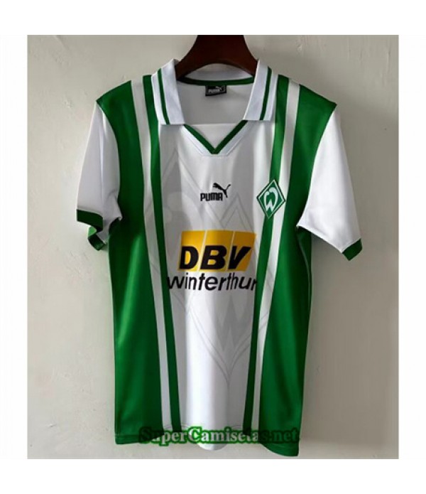 Tailandia Equipacion Camiseta Werder Bremen Hombre 1996 97