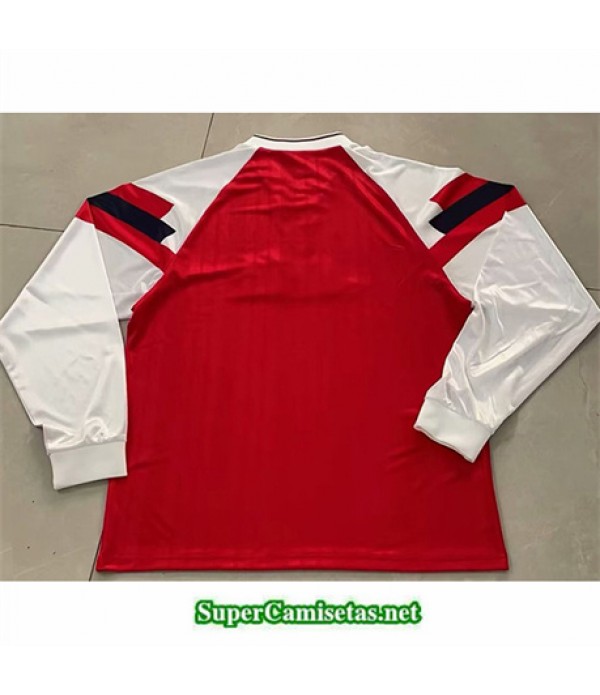 Tailandia Primera Equipacion Camiseta Arsenal Manga Larga Hombre 1992 94