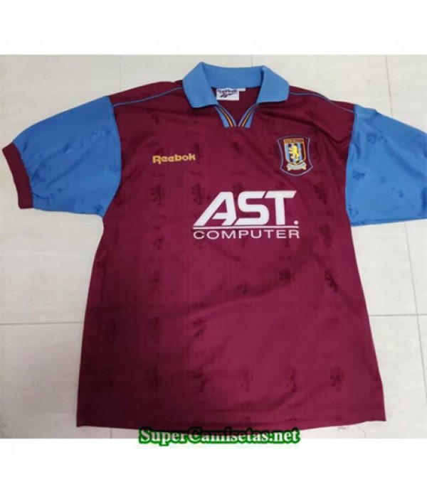 Tailandia Primera Equipacion Camiseta Aston Villa Hombre 1995 96