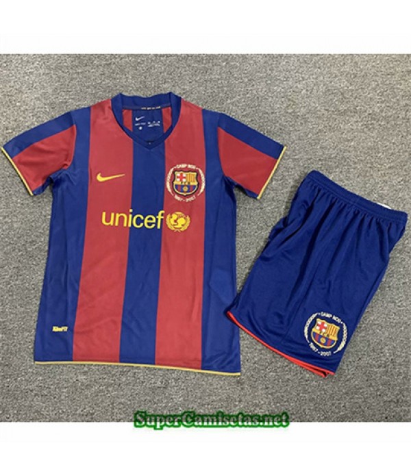 Tailandia Primera Equipacion Camiseta Barcelona Niño 2007 08