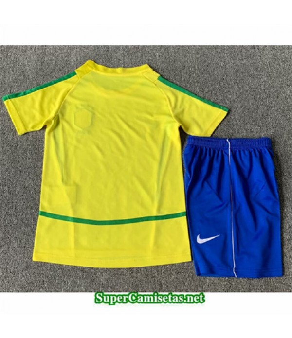 Tailandia Primera Equipacion Camiseta Brasil Niño 2002