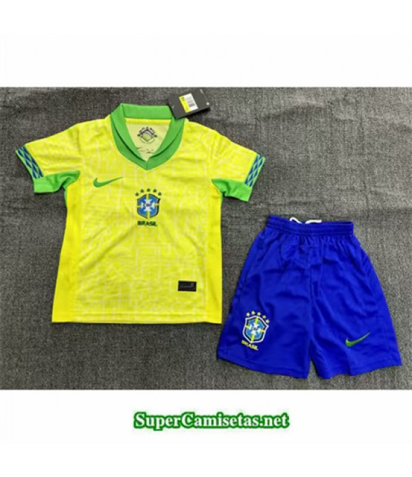 Tailandia Primera Equipacion Camiseta Brasil Niño 2024