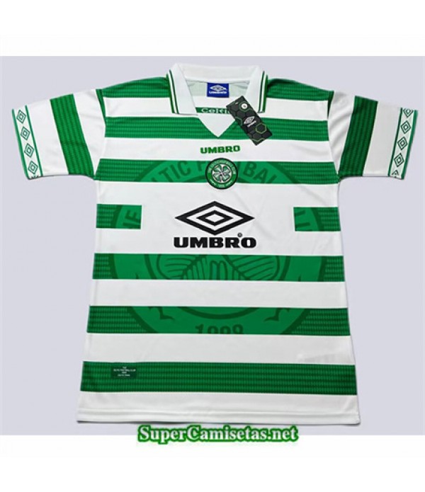 Tailandia Primera Equipacion Camiseta Celtic Hombre 1997 99