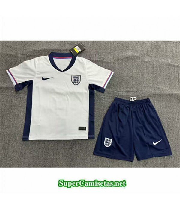 Tailandia Primera Equipacion Camiseta Inglaterra Niño Euro 2024