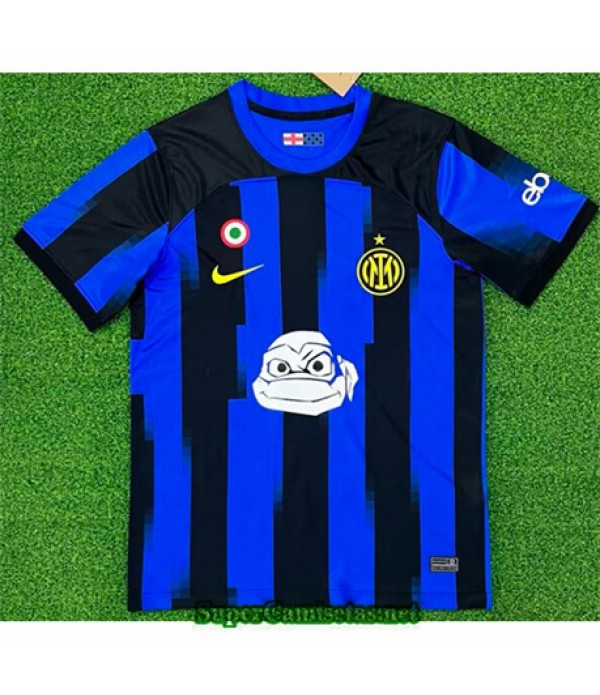Tailandia Primera Equipacion Camiseta Inter Milan Teenage Mutant Ninja Turtles 2023