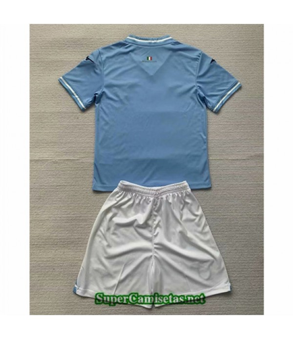 Tailandia Primera Equipacion Camiseta Lazio Niño 2023