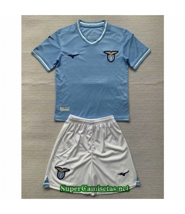 Tailandia Primera Equipacion Camiseta Lazio Niño 2023