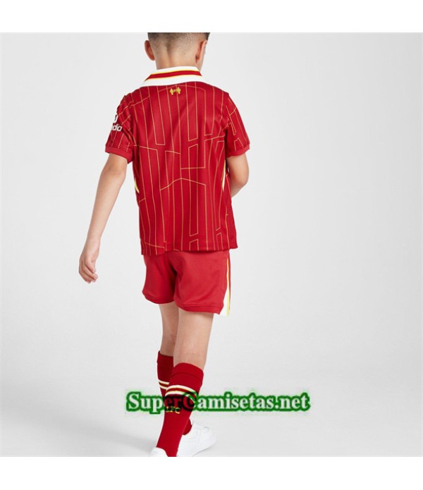 Tailandia Primera Equipacion Camiseta Liverpool Niño Rojo 2023