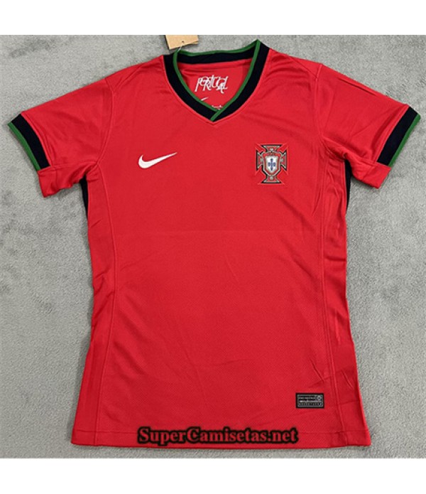 Tailandia Primera Equipacion Camiseta Portugal Fem...