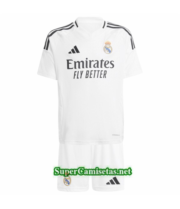 Tailandia Primera Equipacion Camiseta Real Madrid Niño 2024