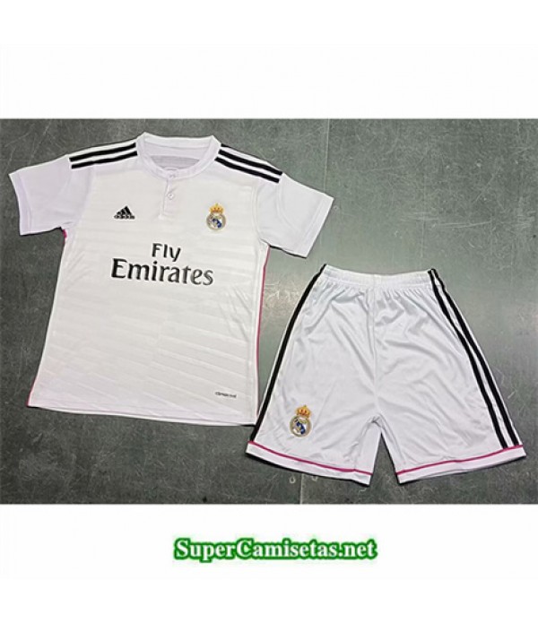 Tailandia Primera Equipacion Camiseta Real Madrid Niño Hombre 2014 15