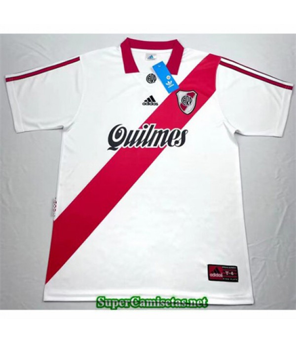 Tailandia Primera Equipacion Camiseta River Plate Hombre 1998 99