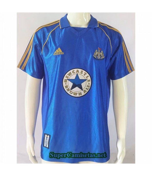 Tailandia Segunda Equipacion Camiseta Newcastle United Hombre 1998 99